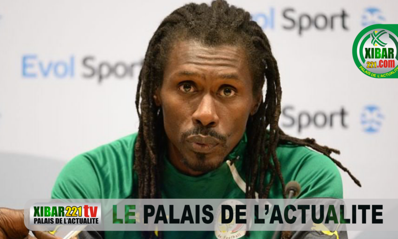 Aliou CISSE en conference de presse