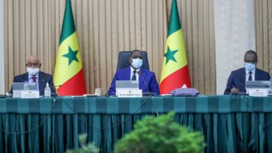 Le Président Macky SALL en conseil des Ministres