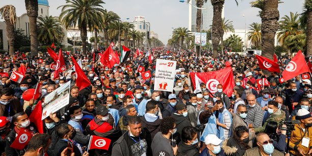 tunisie-importante-manifestation