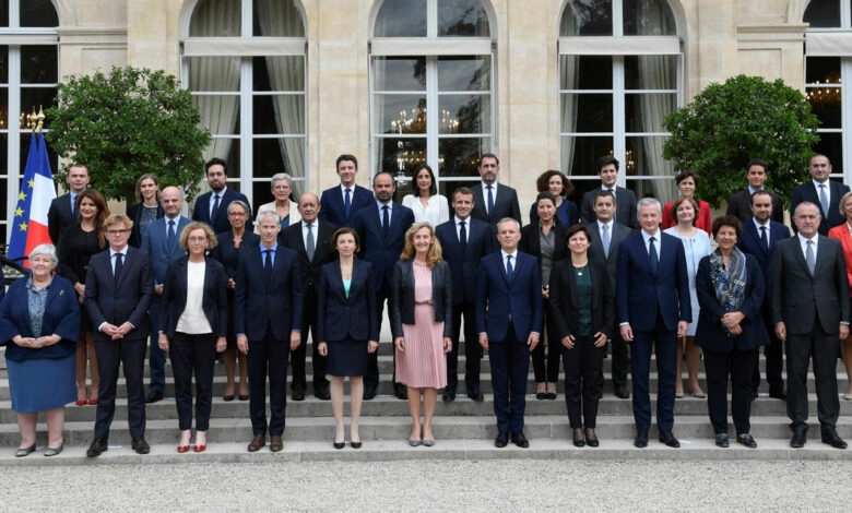 liste des ministres du nouveau gouvernement de la France